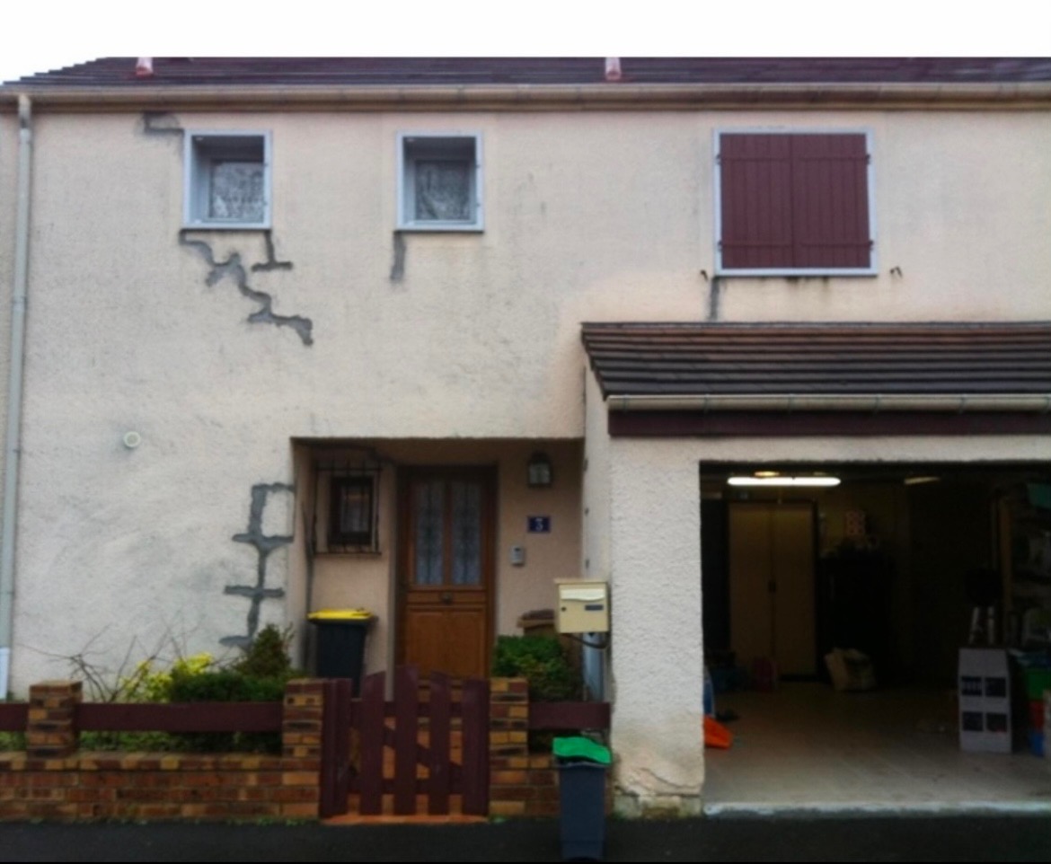 Façade avant ravalement
